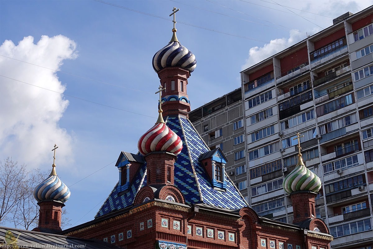 храм Тихвинской иконы 
Божией матери на Серпуховском Валу